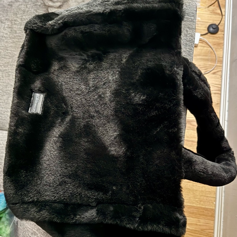 BCBGeneration Faux Fur Tote